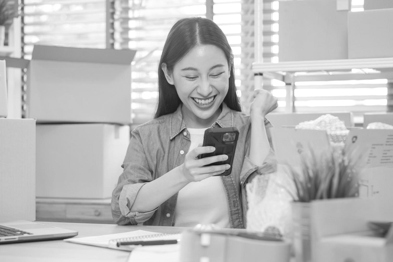 Student analyzing keyword metrics and competition data